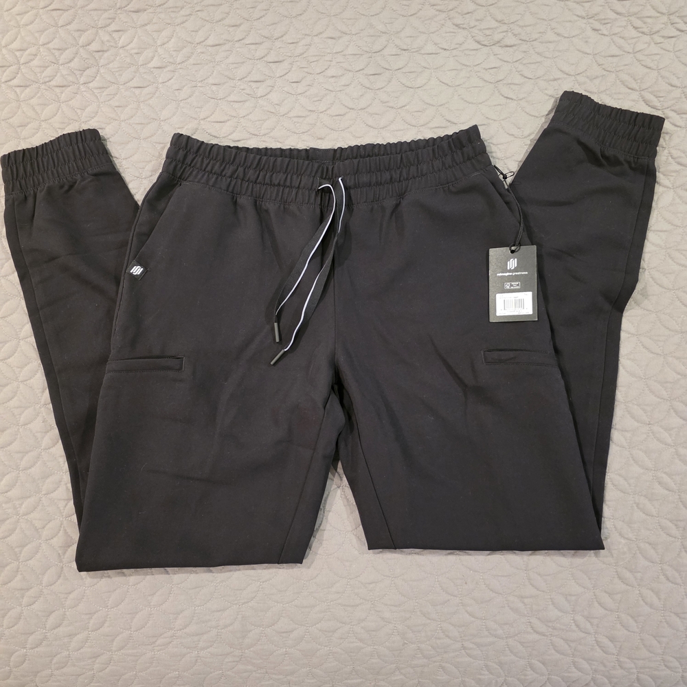 Jaanuu Black Track Pants & Joggers